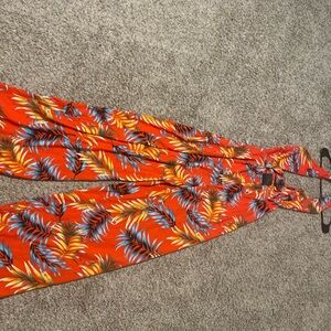 Red Tropical : jumpsuit